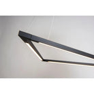 Koncept - Z-Bar Triangle 24-Inch LED Pendant - ZBP-24-T-SW-MTB-CNP - Canada Light Shop