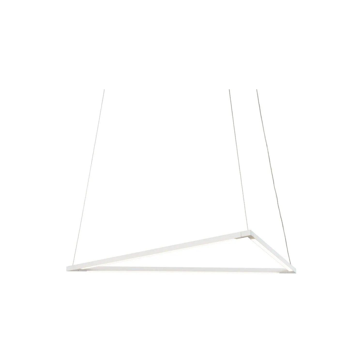 Koncept - Z-Bar Triangle 24-Inch LED Pendant - ZBP-24-T-SW-MTB-CNP - Canada Light Shop