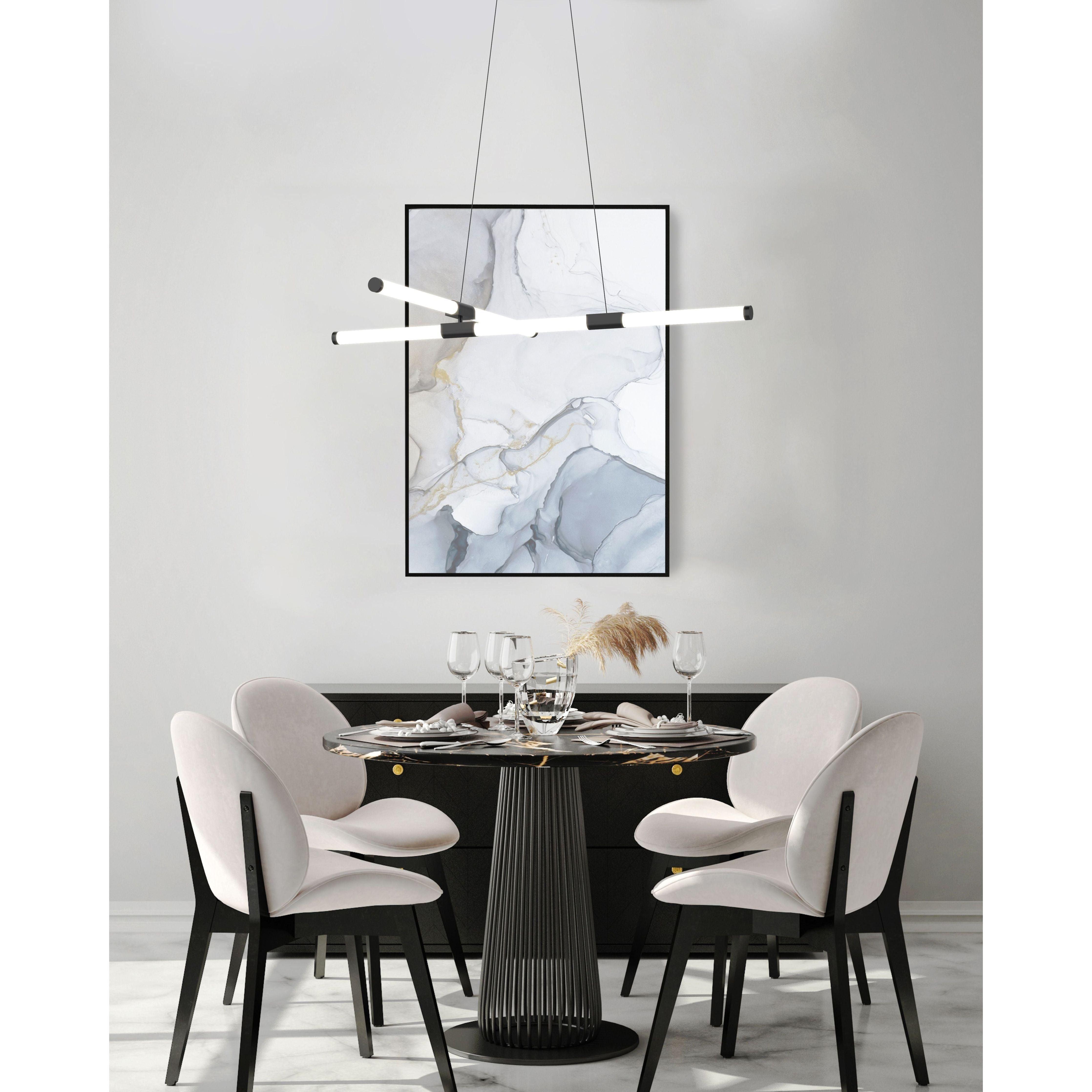 Kuzco Lighting - Akari LED Chandelier - CH18537-BK - Canada Light Shop