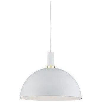 Kuzco Lighting - Archibald One Light Pendant - 492316-WH/GD - Canada Light Shop