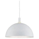 Kuzco Lighting - Archibald One Light Pendant - 492324-WH/GD - Canada Light Shop