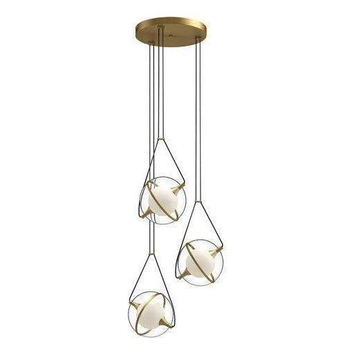 Kuzco Lighting - Aries LED Chandelier - CH76718-BG - Canada Light Shop