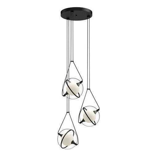 Kuzco Lighting - Aries LED Chandelier - CH76718-BG - Canada Light Shop