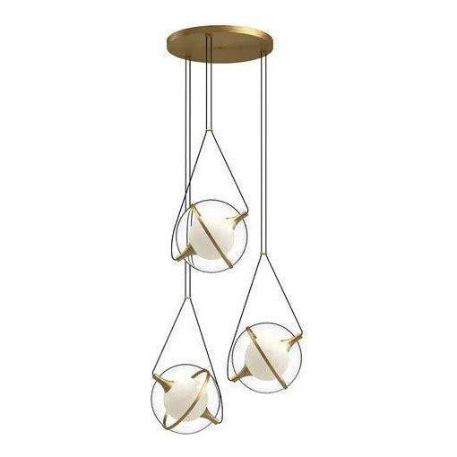 Kuzco Lighting - Aries LED Chandelier - CH76718-BG - Canada Light Shop