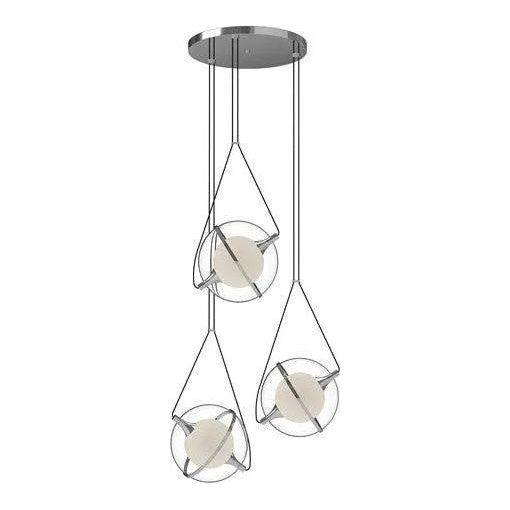 Kuzco Lighting - Aries LED Chandelier - CH76718-BG - Canada Light Shop