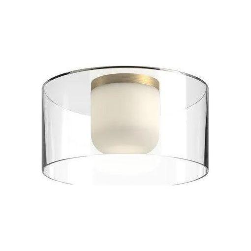 Kuzco Lighting - Birch LED Flush Mount - FM53509-BG/CL - Canada Light Shop