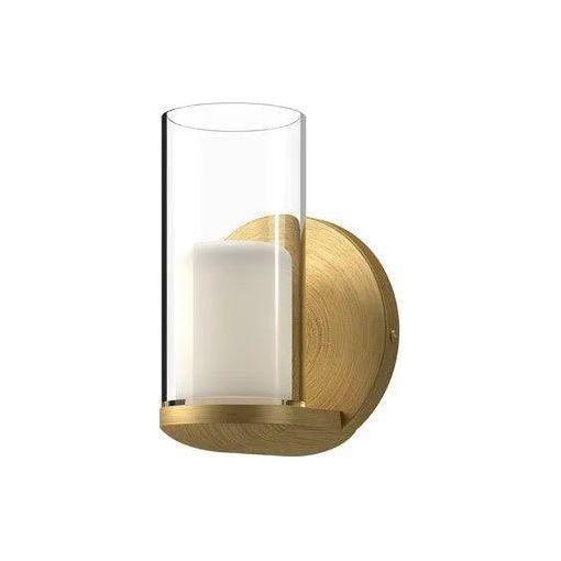 Kuzco Lighting - Birch LED Wall Sconce - WS53505-BG/CL - Canada Light Shop