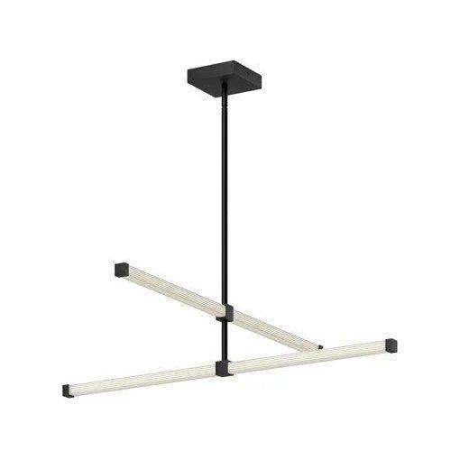 Kuzco Lighting - Blade Double LED Chandelier - CH23532-BG - Canada Light Shop