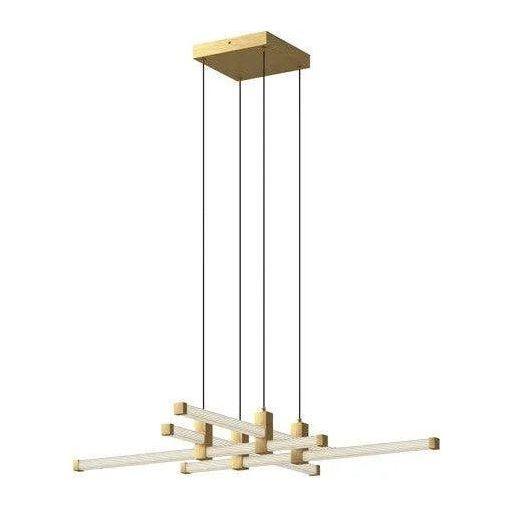 Kuzco Lighting - Blade LED Chandelier - CH23534-BG - Canada Light Shop