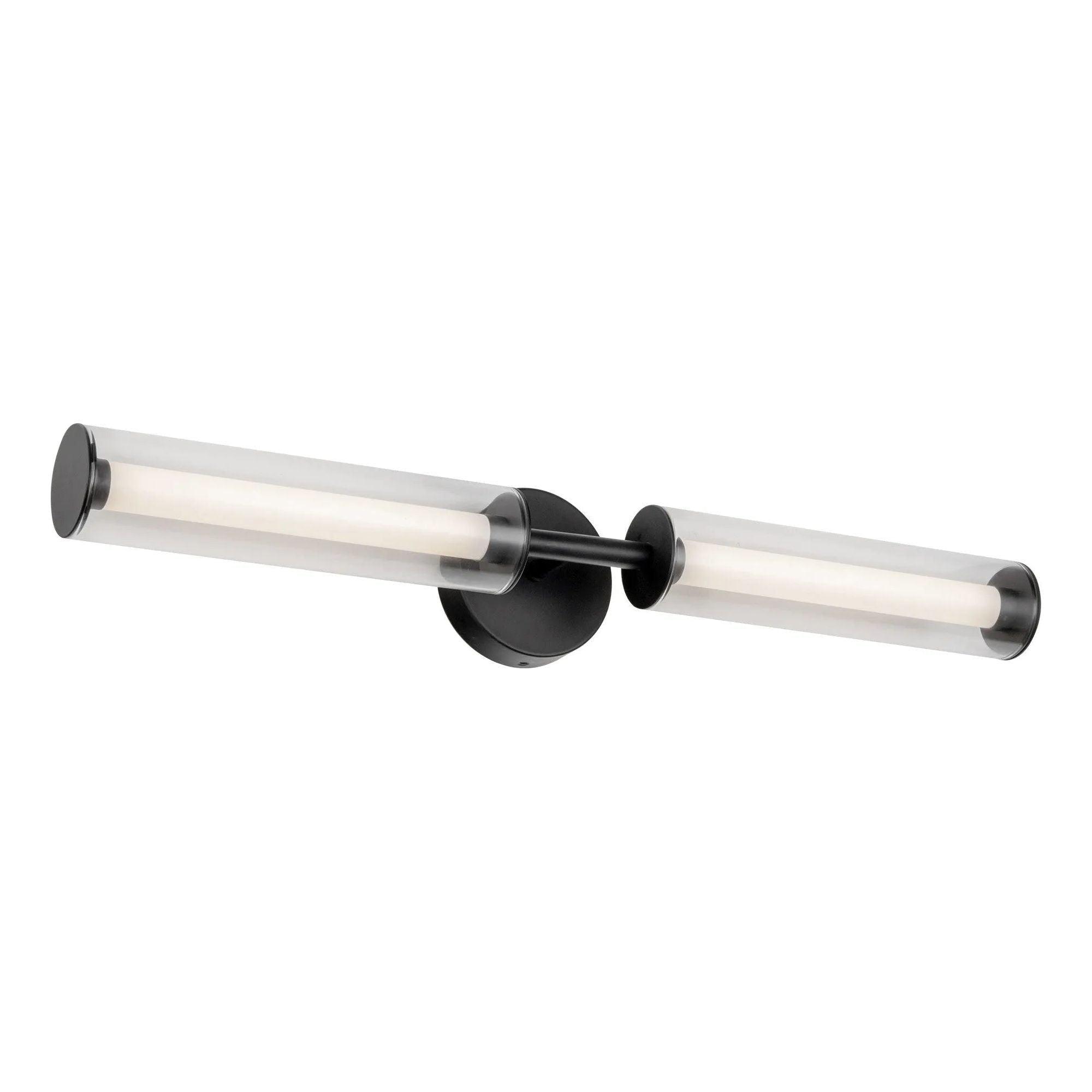 Kuzco Lighting - Braga LED Vanity - VL28028-BK - Canada Light Shop