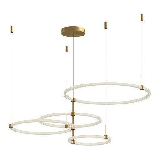 Kuzco Lighting - Bruni LED Chandelier - CH24755-BG - Canada Light Shop
