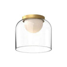 Kuzco Lighting - Cedar LED Flush Mount - FM52508-BG/CL - Canada Light Shop