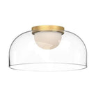 Kuzco Lighting - Cedar LED Flush Mount - FM52508-BG/CL - Canada Light Shop