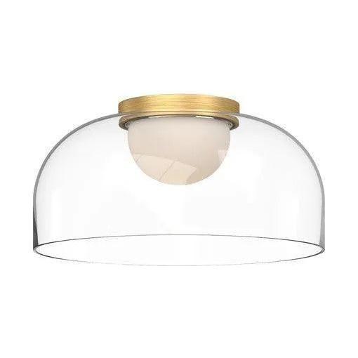 Kuzco Lighting - Cedar LED Flush Mount - FM52508-BG/CL - Canada Light Shop