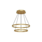 Kuzco Lighting - Cerchio LED Chandelier - CH87224-BG - Canada Light Shop