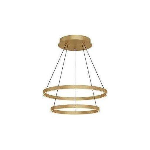 Kuzco Lighting - Cerchio LED Chandelier - CH87224-BG - Canada Light Shop
