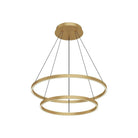Kuzco Lighting - Cerchio LED Chandelier - CH87224-BG - Canada Light Shop