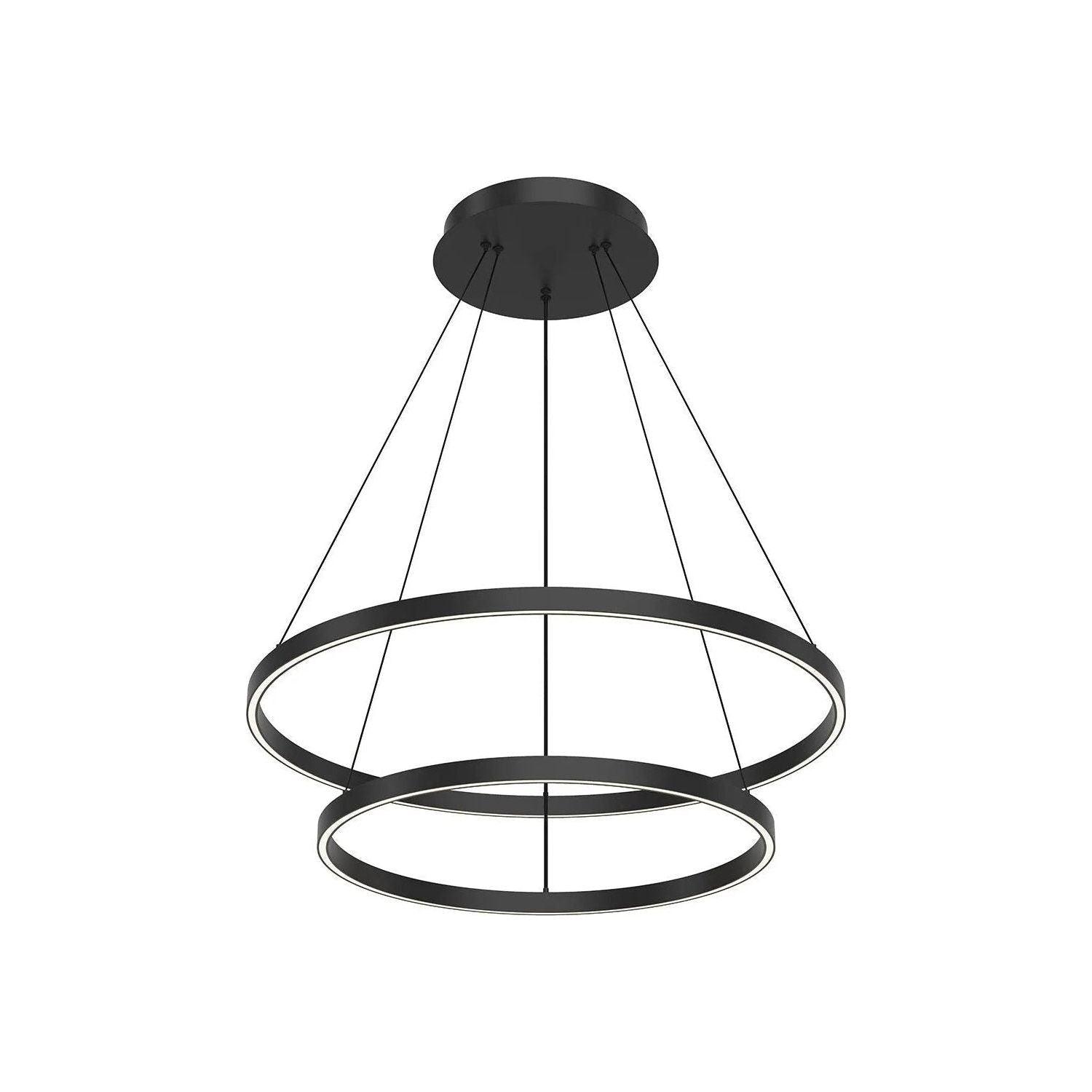 Kuzco Lighting - Cerchio LED Chandelier - CH87224-BG - Canada Light Shop