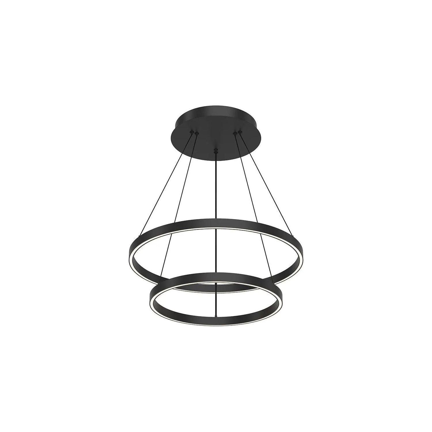Kuzco Lighting - Cerchio LED Chandelier - CH87224-BG - Canada Light Shop