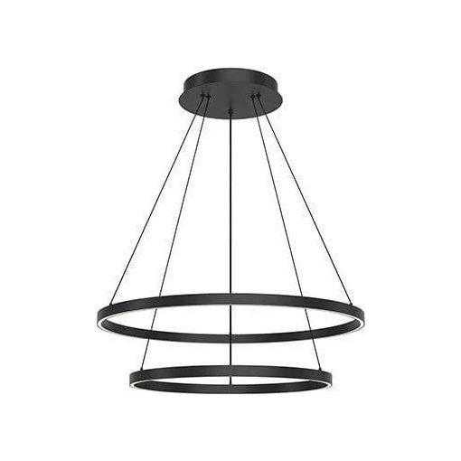 Kuzco Lighting - Cerchio LED Chandelier - CH87232-BK - Canada Light Shop