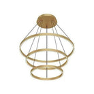 Kuzco Lighting - Cerchio LED Chandelier - CH87332-BG - Canada Light Shop