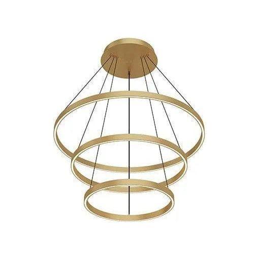 Kuzco Lighting - Cerchio LED Chandelier - CH87332-BG - Canada Light Shop