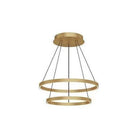 Kuzco Lighting - Cerchio LED Chandelier - CH87824-BG - Canada Light Shop