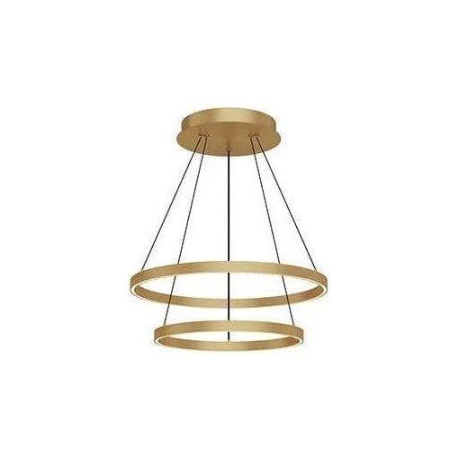 Kuzco Lighting - Cerchio LED Chandelier - CH87824-BG - Canada Light Shop