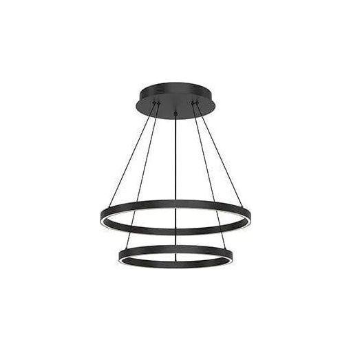 Kuzco Lighting - Cerchio LED Chandelier - CH87824-BK - Canada Light Shop