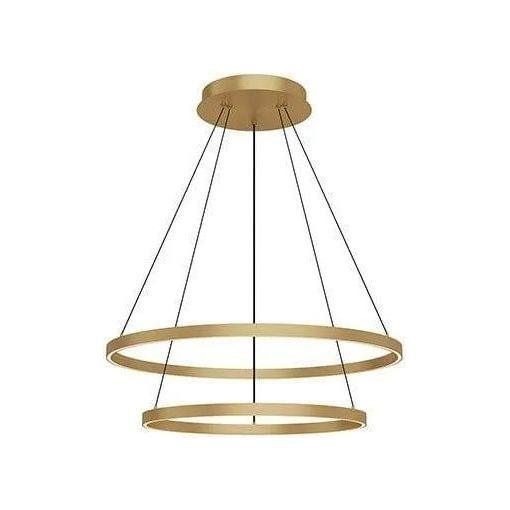 Kuzco Lighting - Cerchio LED Chandelier - CH87832-BG - Canada Light Shop