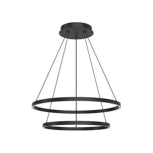 Kuzco Lighting - Cerchio LED Chandelier - CH87832-BK - Canada Light Shop