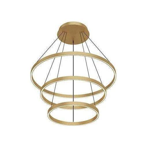 Kuzco Lighting - Cerchio LED Chandelier - CH87932-BG - Canada Light Shop