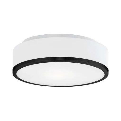 Kuzco Lighting - Charlie LED Flush Mount - FM6012-BK-5CCT - Canada Light Shop