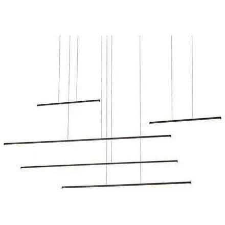 Kuzco Lighting - Chute Motion Pendant - MP14960-BK - Canada Light Shop