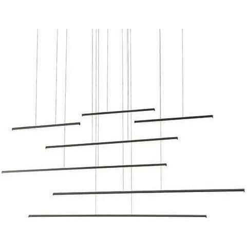 Kuzco Lighting - Chute Motion Pendant - MP14970-BK - Canada Light Shop