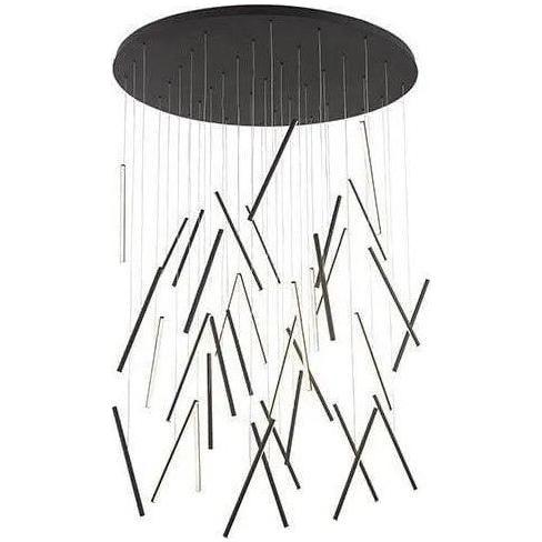 Kuzco Lighting - Chute Pendant - MP14850-BK - Canada Light Shop