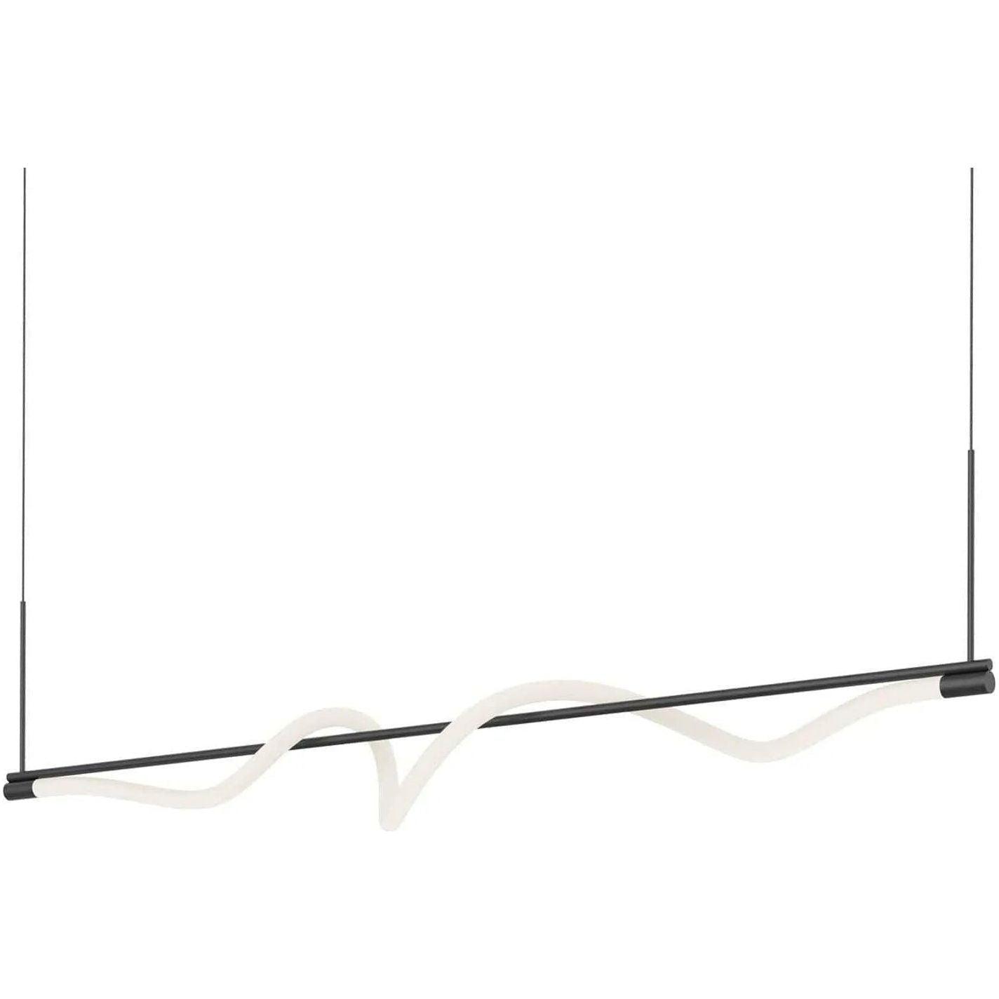 Kuzco Lighting - Cursive LED Pendant - LP95354-BK - Canada Light Shop