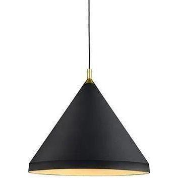 Kuzco Lighting - Dorothy One Light Pendant - 492824-BK/GD - Canada Light Shop