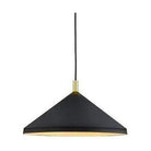 Kuzco Lighting - Dorothy Wide Pendant - 493118-BK/GD - Canada Light Shop