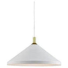 Kuzco Lighting - Dorothy Wide Pendant - 493118-WH/GD - Canada Light Shop
