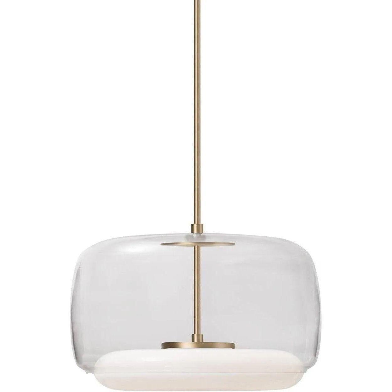 Kuzco Lighting - Enkel Pendant - PD70615-CL/BG - Canada Light Shop