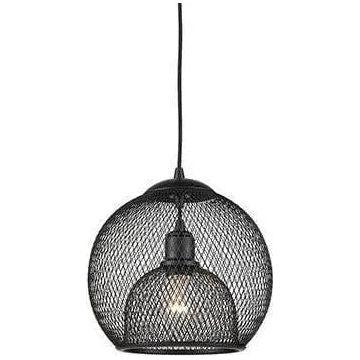 Kuzco Lighting - Gibraltar One Light Pendant - 494412-BK - Canada Light Shop