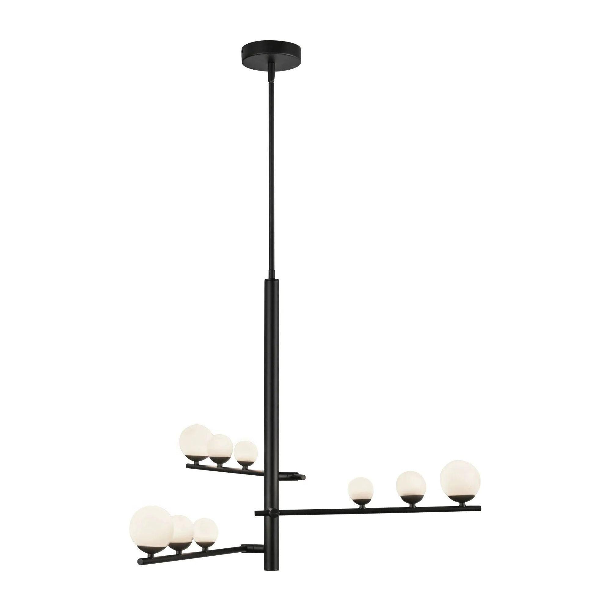 Kuzco Lighting - Juniper LED Chandelier - CH55524-BK/OP - Canada Light Shop