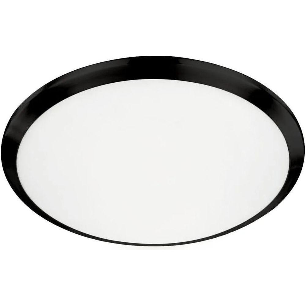 Kuzco Lighting - Malta LED Flush Mount - FM1512-BK - Canada Light Shop
