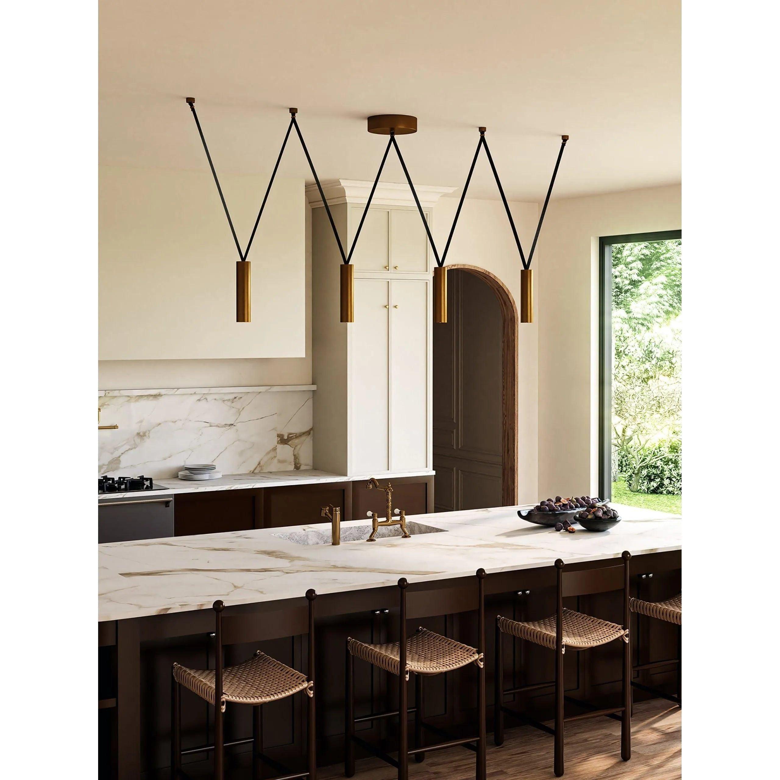 Kuzco Lighting - Mason LED Linear Pendant - LP90404-UB - Canada Light Shop