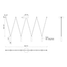 Kuzco Lighting - Mason LED Linear Pendant - LP90404-UB - Canada Light Shop