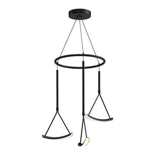 Kuzco Lighting - Mobil LED Chandelier - CH81527-BK - Canada Light Shop