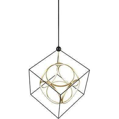 Kuzco Lighting - Monza Chandelier - CH19234-BK/AN - Canada Light Shop