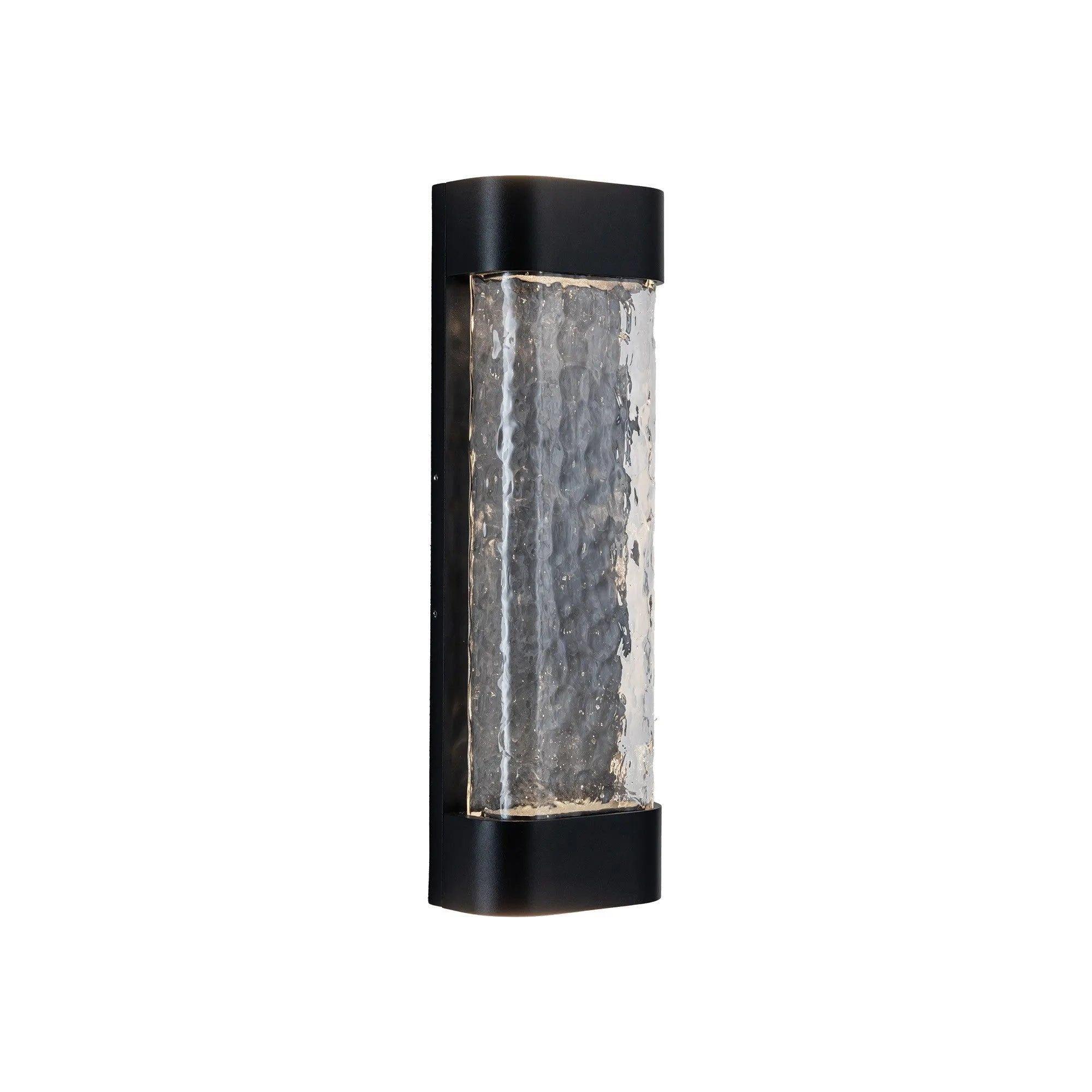 Kuzco Lighting - Moondew LED Exterior Wall Sconce - EW75712-BK - Canada Light Shop
