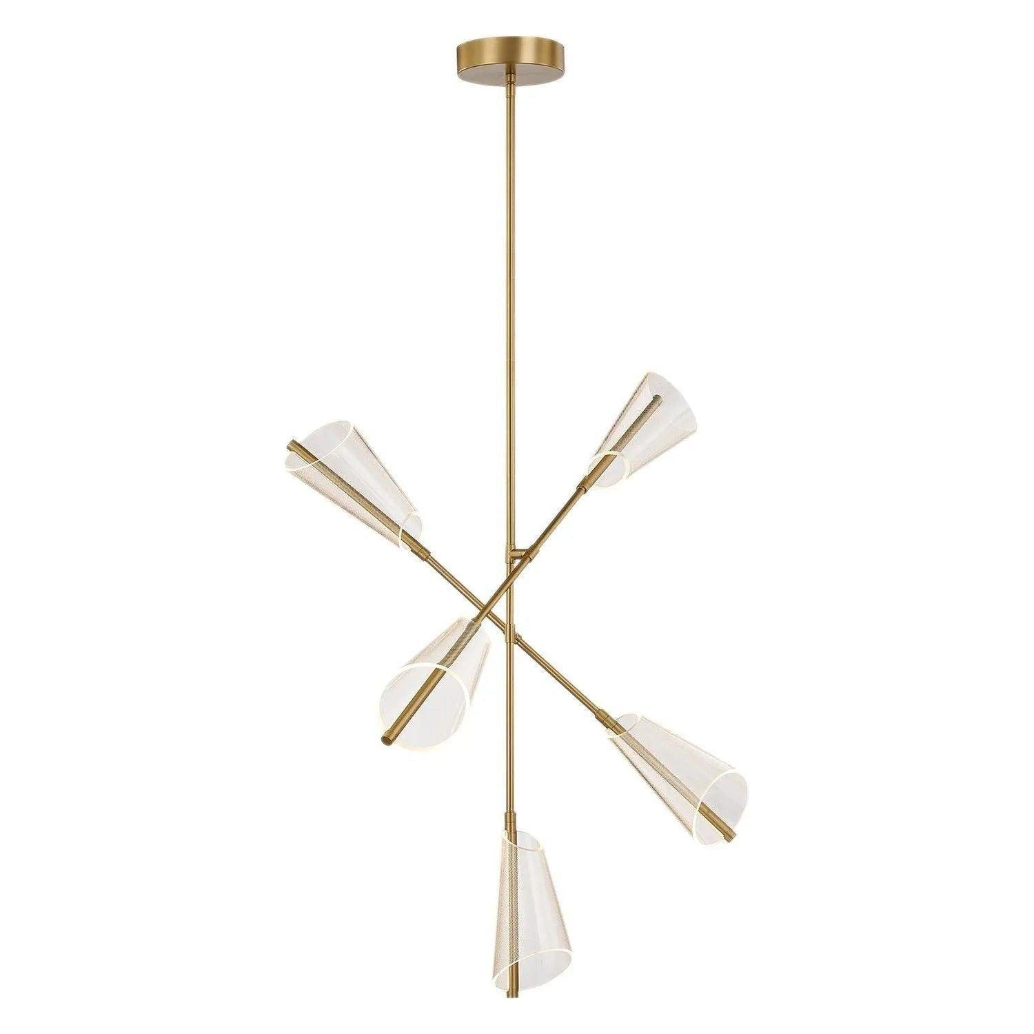 Kuzco Lighting - Mulberry LED Chandelier - CH62737-BG/LG - Canada Light Shop